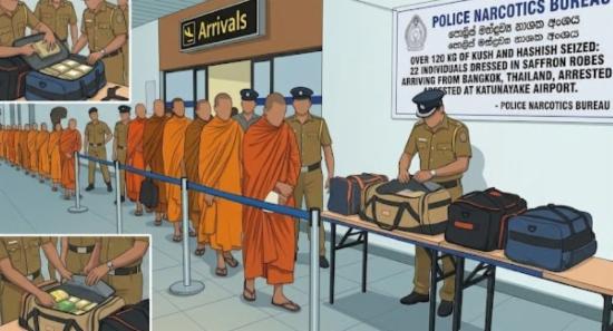 22 Appeared as Monks Arrested with Rs.1.1B Drugs