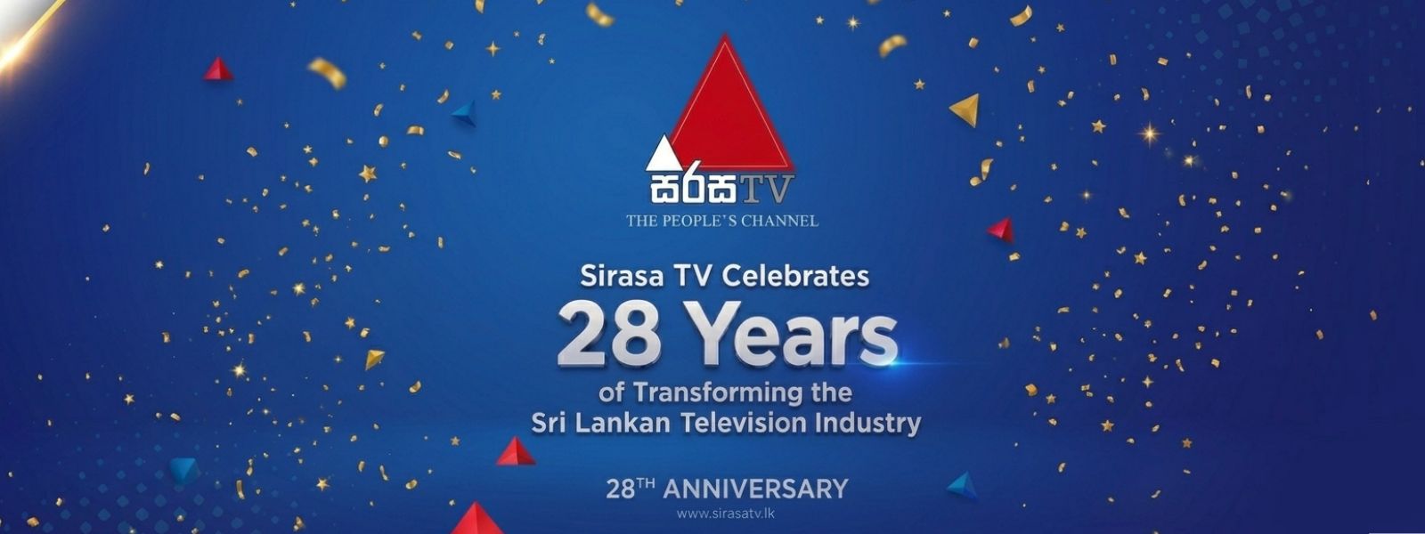 Sirasa TV Celebrates 28 Years of Transforming Sri Lankan Television ...