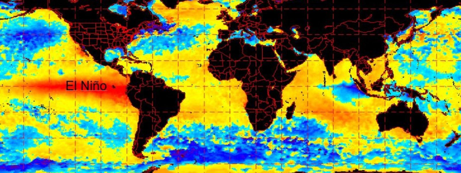 El Niño Strengthens As Pacific Temperature Rises
