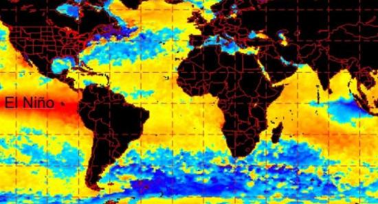 El Niño Strengthens As Pacific Temperature Rises