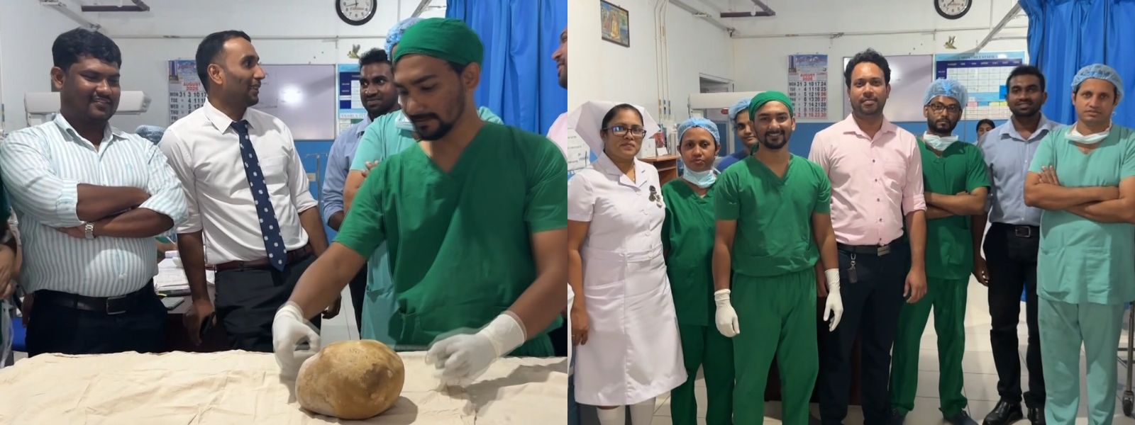 3.1kg Bladder Stone Successfully Removed