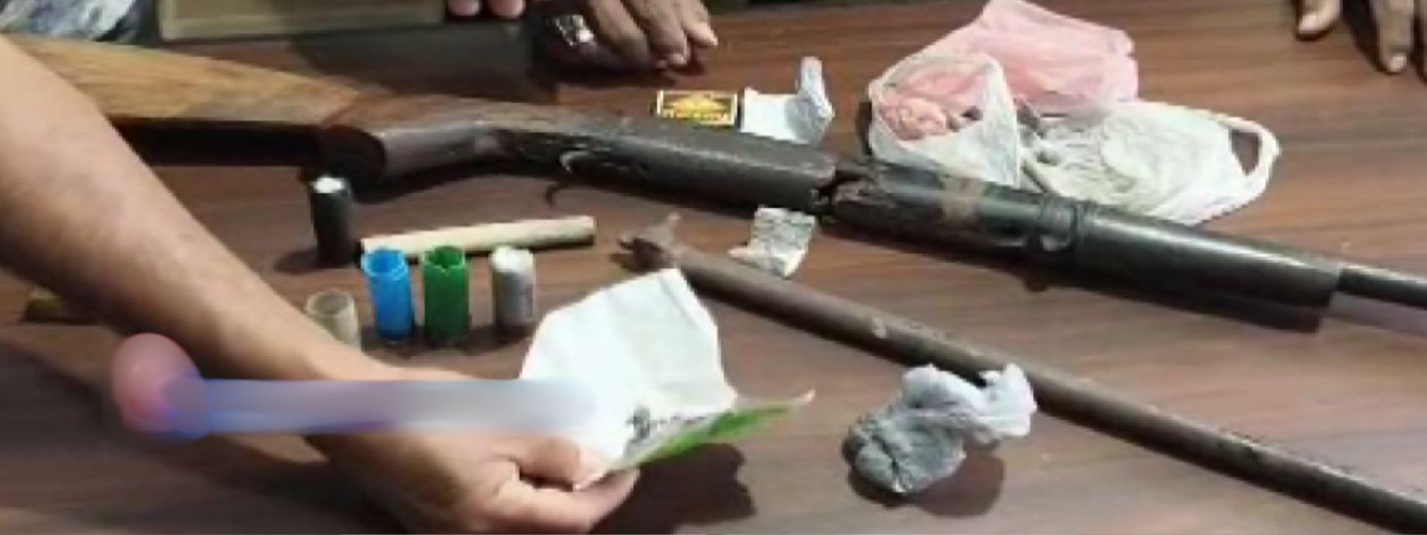 12-Bore Gun Found During Balangoda Raid