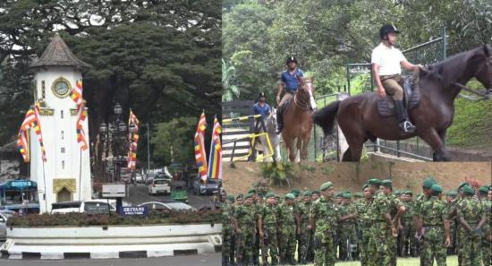 Esala Perahera Security Tightened
