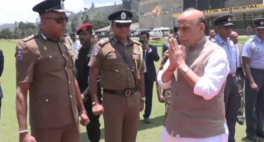 Indian Defence Minister Rajnath Singh Concludes Landmark Sri Lanka Tour