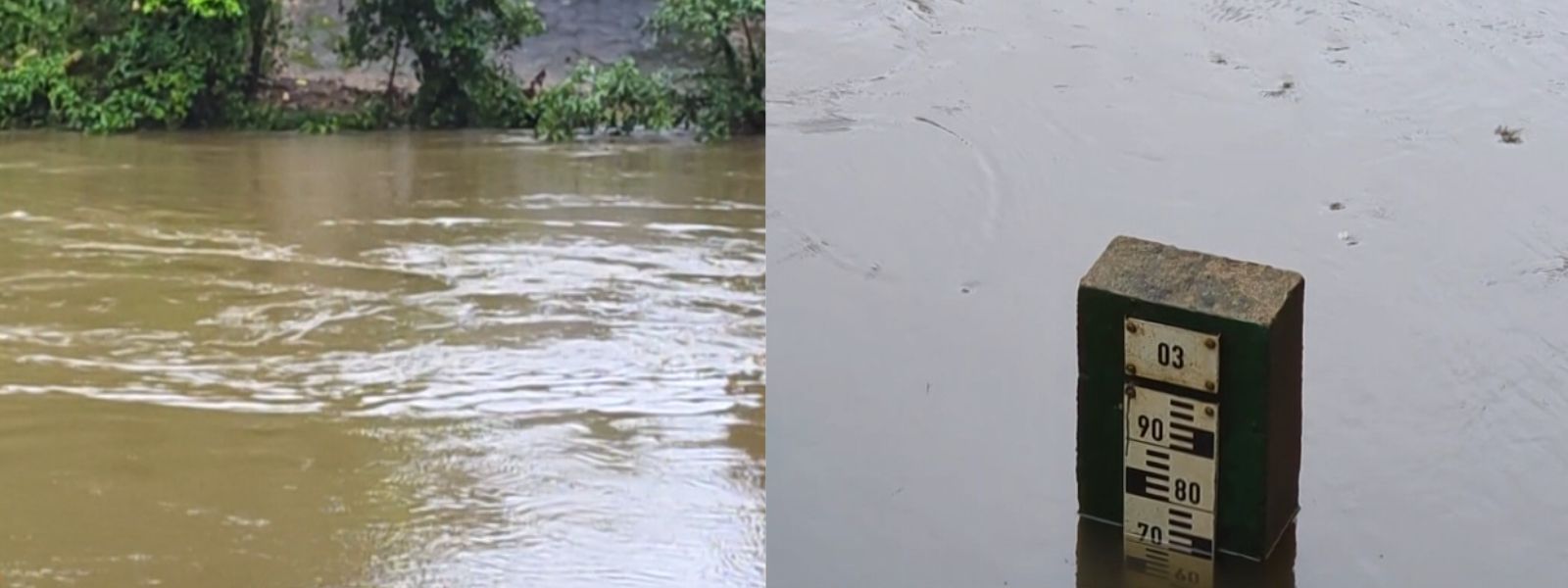 River Water Levels Rise Amid Heavy Rains