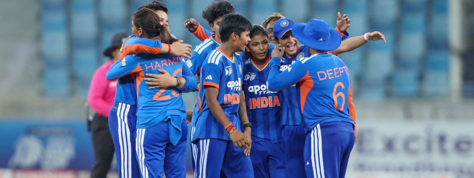 India Claim Eighth Women’s T20 Asia Cup Title