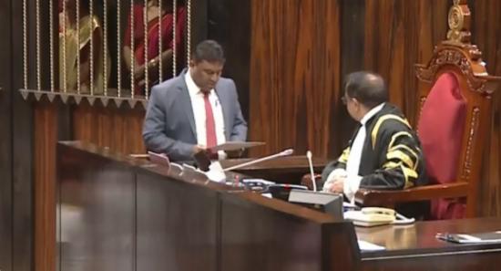 SLMC’s Habeeb Lebbe Rifan Sworn In as MP