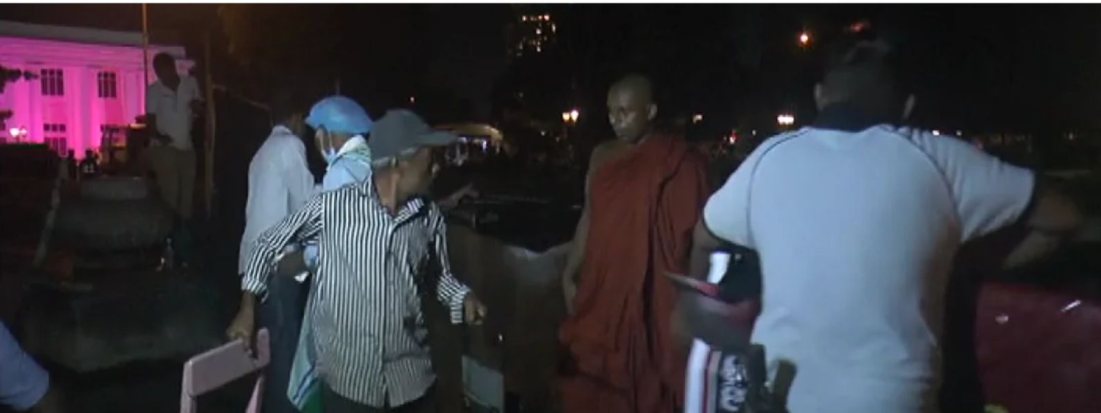 Satyagraha for Gnanasara Thero, Suspended