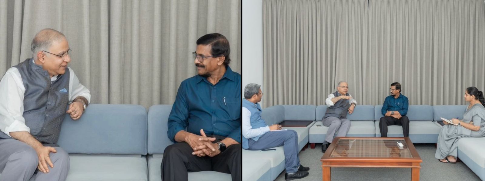 Tilvin Meets Indian Envoy Santosh Jha