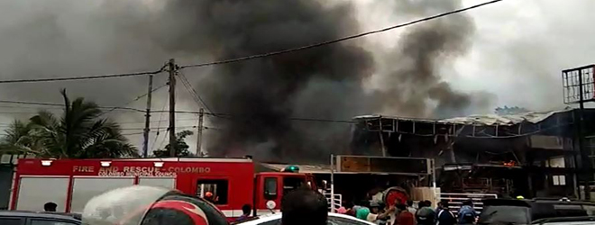 කොට්ටාවේ ගින්නෙන් ගොඩනැගිලි 3ක් විනාශයි