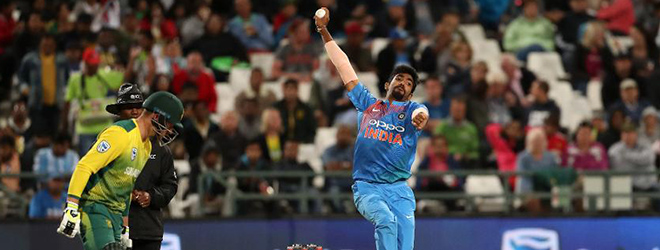 ද. අප්‍රිකාවට එරෙහිව ඉන්දියාවට තියුණු ජයක් 