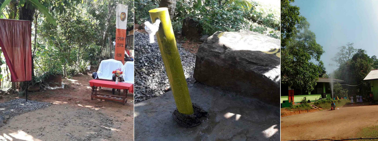 ගම්මැද්දෙන් පවුල් 300කට පානීය ජල පහසුකම්