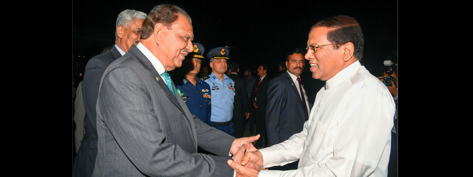 ජනපති පකිස්ථානයේ ඉස්ලාමාබාද් නුවරට ළඟා වෙයි