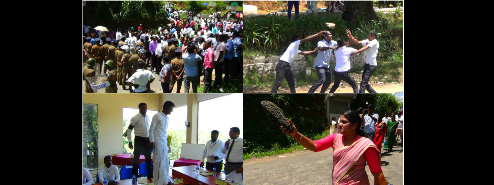 ගුටි කෙළියකින් කෙළවර වූ මස්කෙළියේ මංගල සැසිය