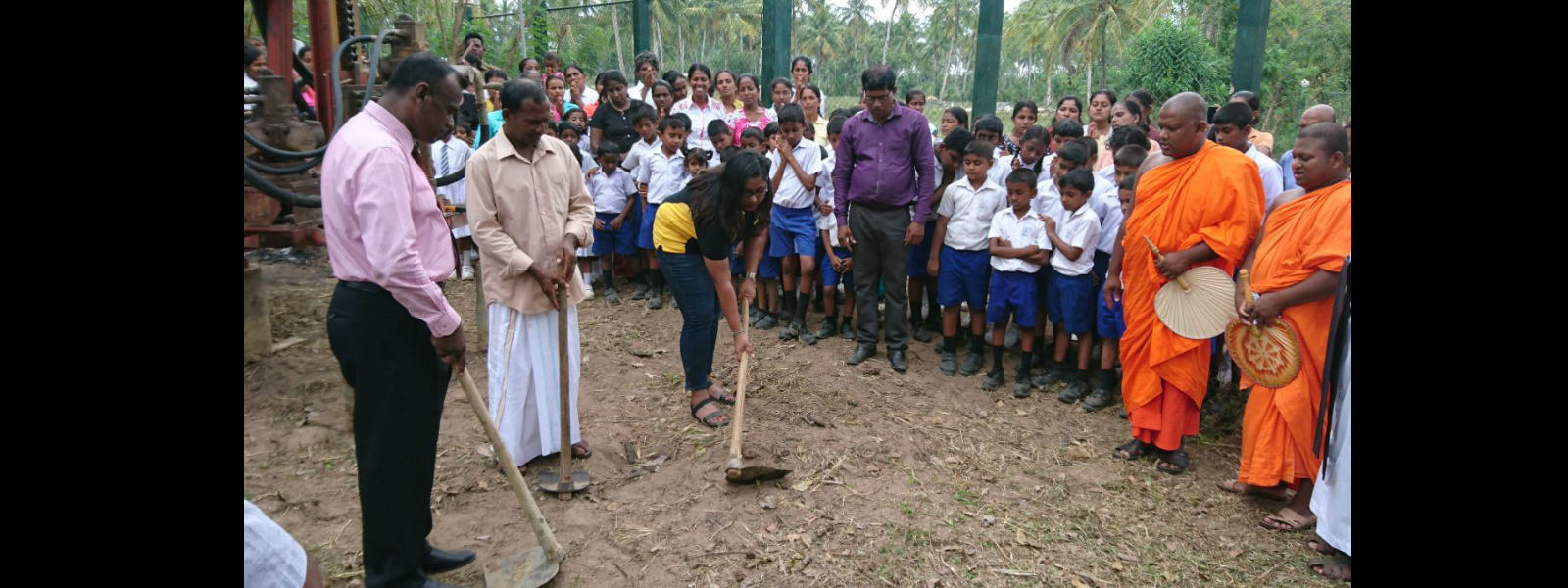 තවත් පාසලකට ගම්මැද්දෙන් පානීය ජලය