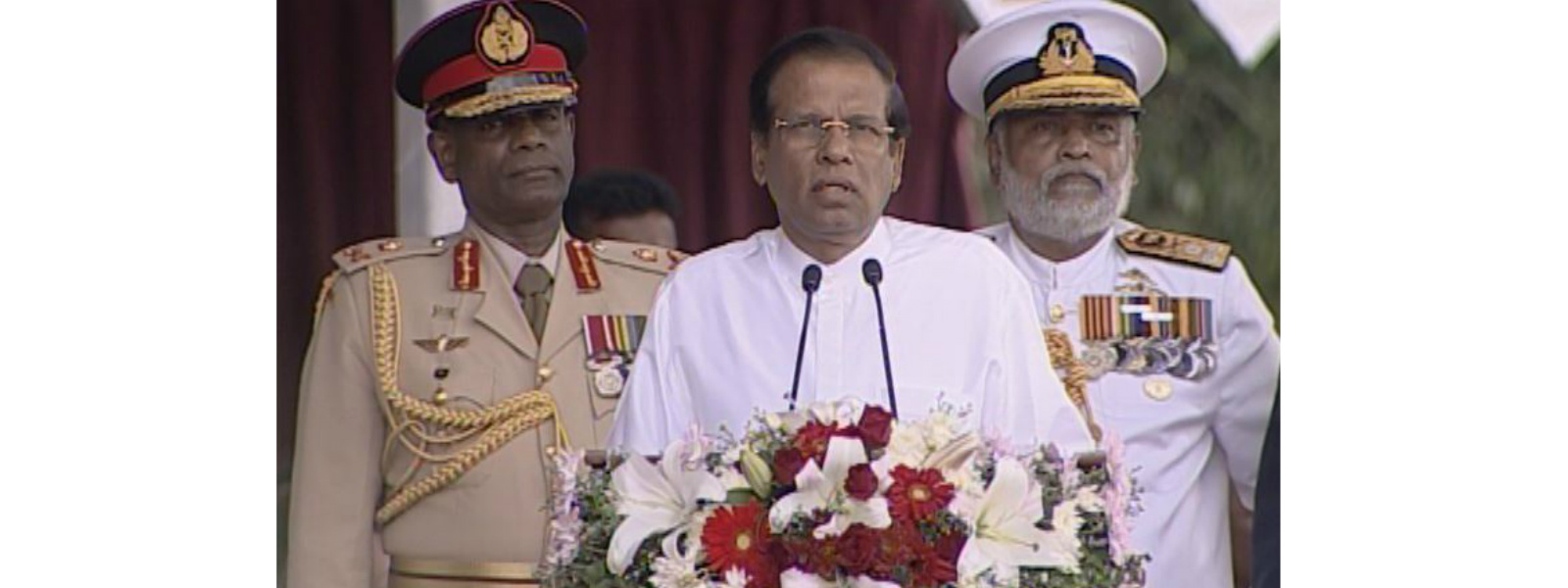 ඊලාම් සිහිනවලට ඉඩ නැහැ - ජනපති 