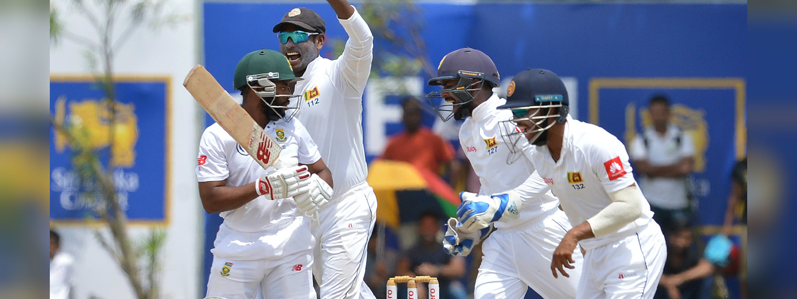 දකුණු අප්‍රිකාවට එරෙහිව ශ්‍රී ලංකාවට විශිෂ්ට ජයක්