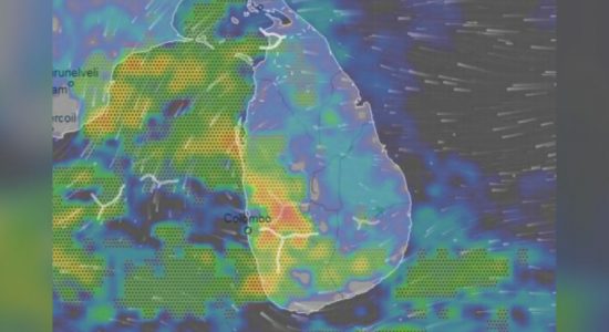 බස්නාහිර ඇතුළු පළාත් කිහිපයකට අද තද වැසි