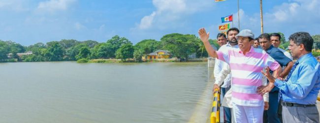 අලුත් වුණු ඉරණමඩු ජලාශ්‍රය ජනතා අයිතියට