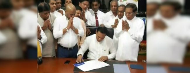 ශ්‍රී ලංකා නිදහස් පක්ෂ නව මහ ලේකම් වැඩ අරඹයි