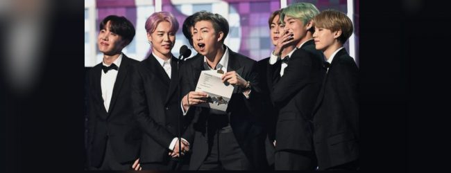 BTS තවත් වාර්තාවක් පිහිටුවයි