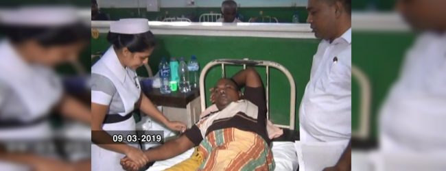 තිරප්පනේ ප්‍රා. සභා මන්ත්‍රීවරයෙකුට මැර ප්‍රහාරයක්