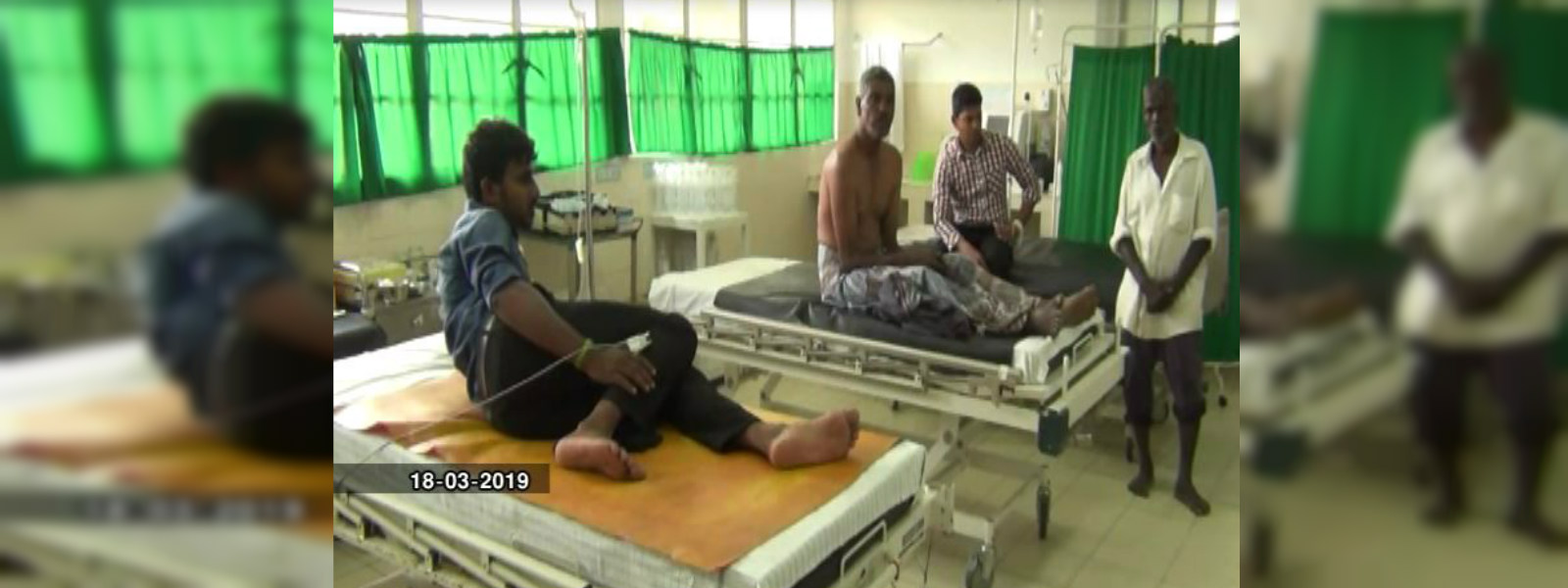 ක්ලෝරීන් ආඝ්‍රානයවී සේවකයින් දෙදෙනෙකු රෝහලේ