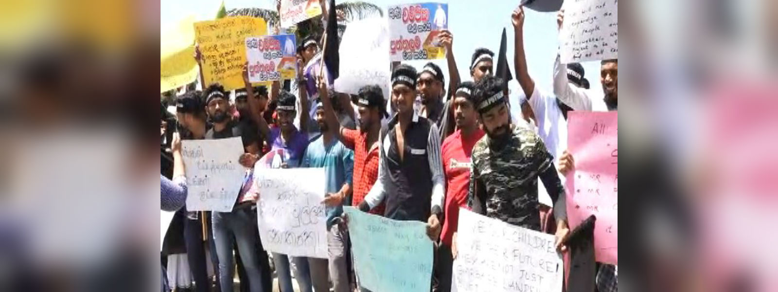 පුත්තලමට කුණු බැහැර කරනවාට ගාලුමුවදොරදී විරෝධතා