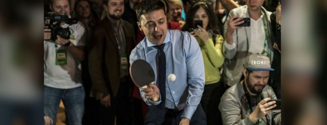 විකටයෙකු ජනපති කිරීමේ යුක්‍රේන තීන්දුව