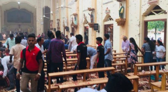 මෙරට ප්‍රහාරවල වගකීම IS ත්‍රස්ත සංවිධානය භාර ගනී