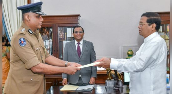 වැඩ බලන පොලිස්පතිවරයෙක් පත් කෙරේ