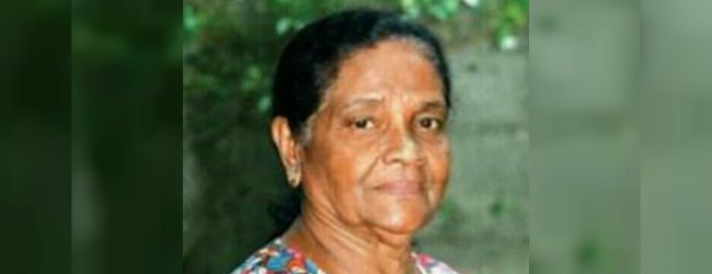 චිත්‍රා වාකිෂ්ඨ මහත්මිය සමුගනී