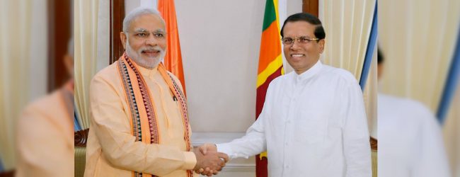 ජනපති හා ඉන්දීය අගමැති අතර හමුවක්