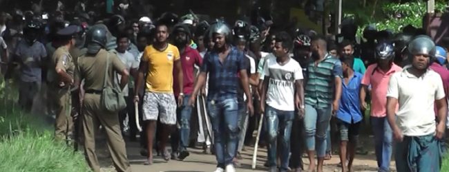 ප්‍රචණ්ඩ ක්‍රියාවලට සම්බන්ධ 78 ක් අත් අඩංගුවට 
