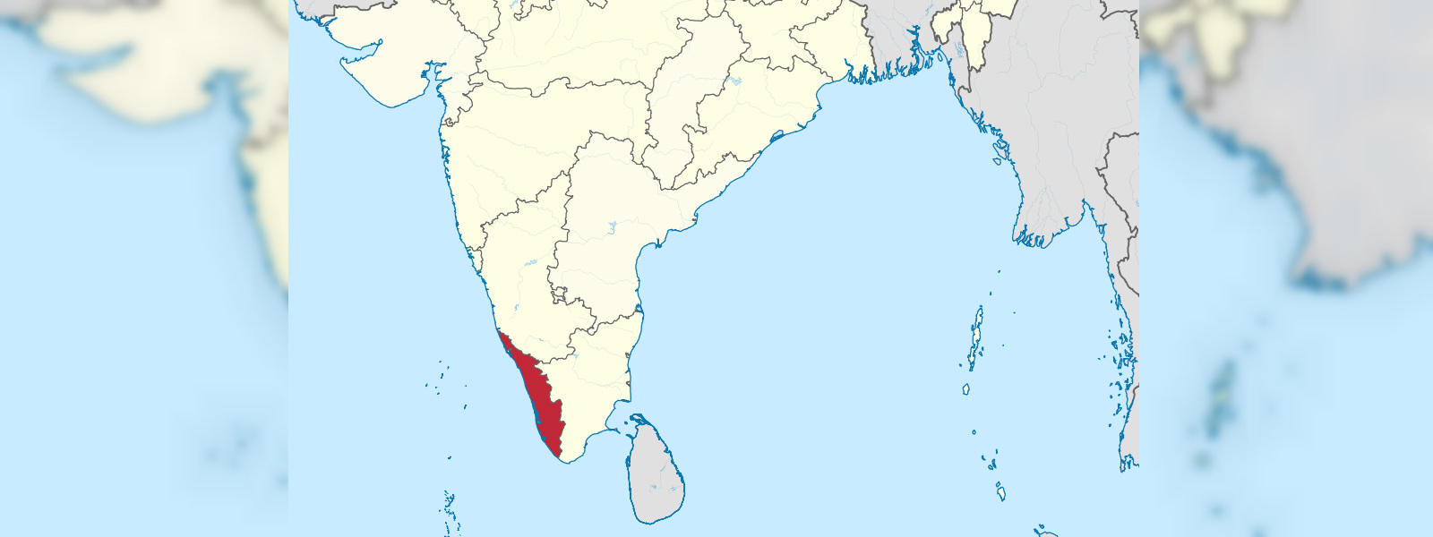 ද. ඉන්දියාවේ කේරළ ප්‍රාන්තයේ ආරක්ෂාව තර කෙරේ
