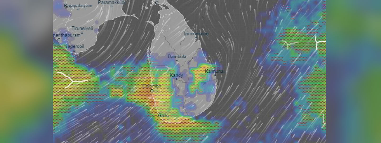 වයඹට මිලිමීටර් 100 ඉක්මවූ තද වැසි
