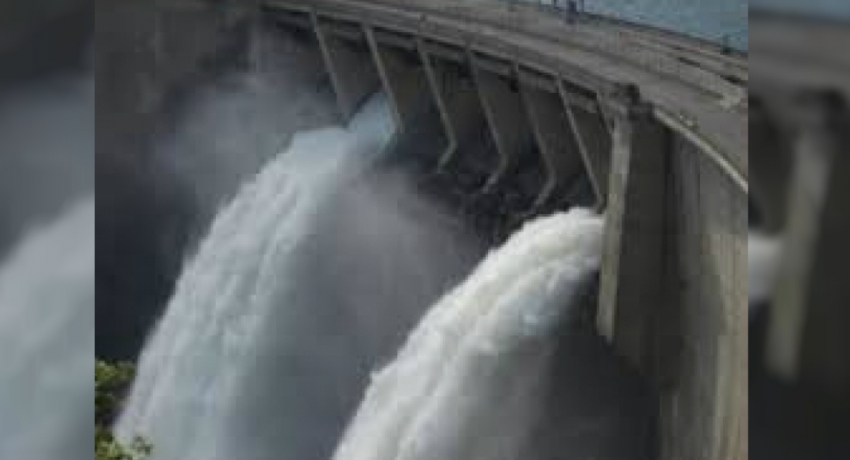 ලක්ෂපාන ජලාශයේ වාන් දොරටුවක් විවෘත කෙරේ
