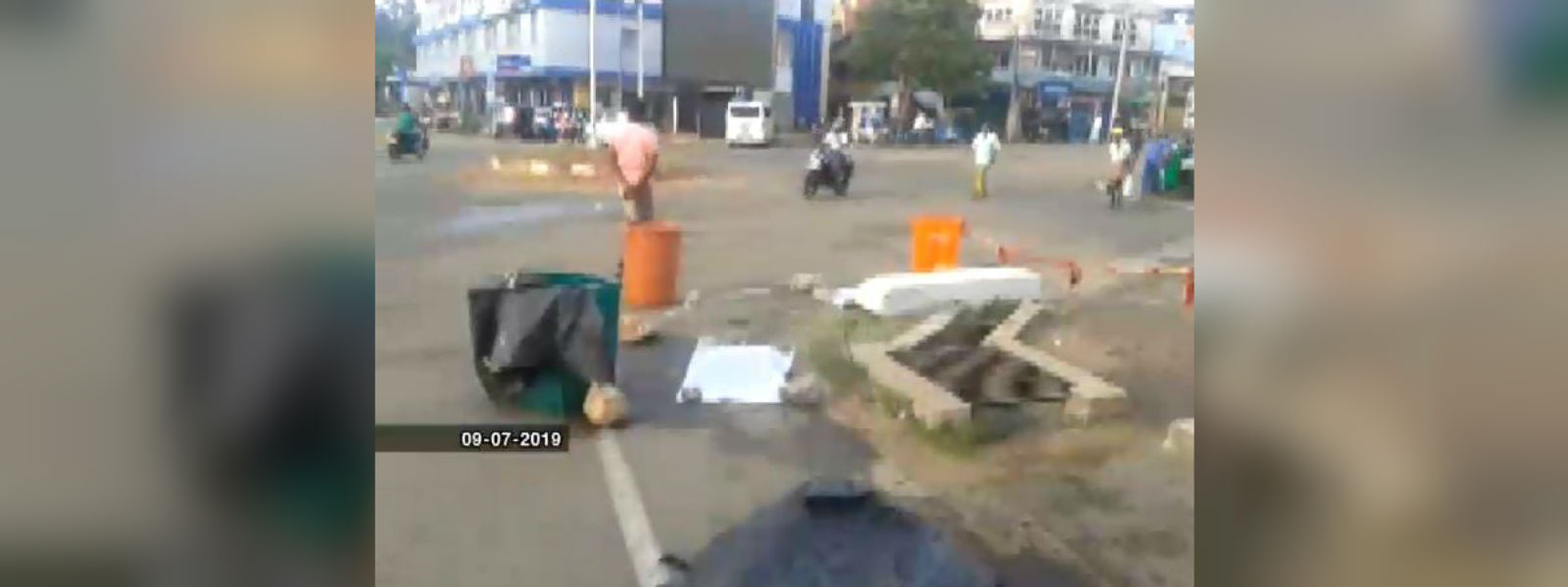 හම්බන්තොට නගර මධ්‍යයේදී පුද්ගල ඝාතනයක්
