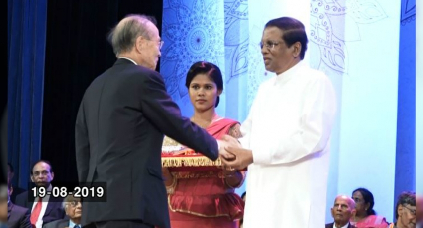 2019 ජාතික සම්මාන ප්රධාන උත්සවය ජනපති ප්රධානත්වයෙන්