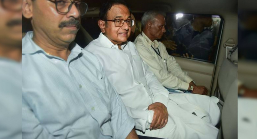 ඉන්දීය හිටපු මුදල් ඇමති පලනියාප්පන් චිදම්බරම් අත්අඩංගුවට
