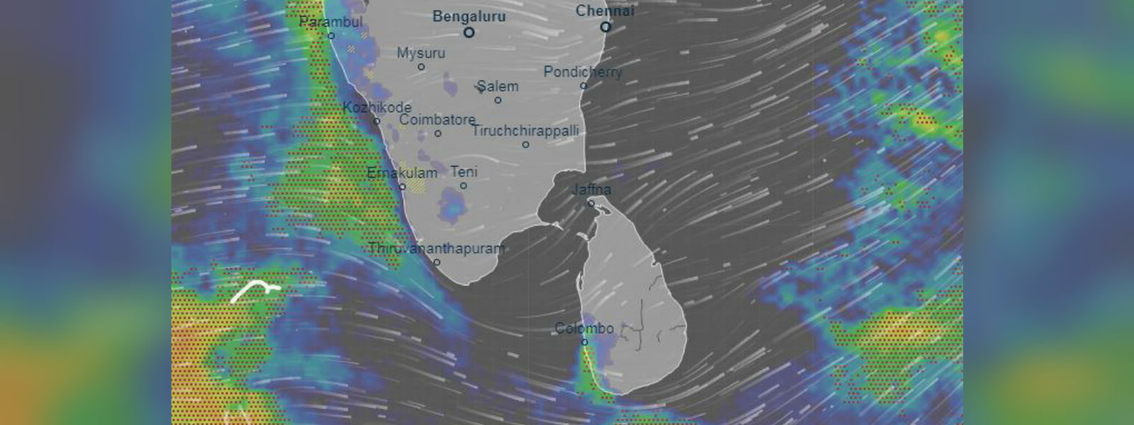 අරාබි හා බෙංගාල බොක්ක මුහුදේ තවදුරටත් තද සුළං