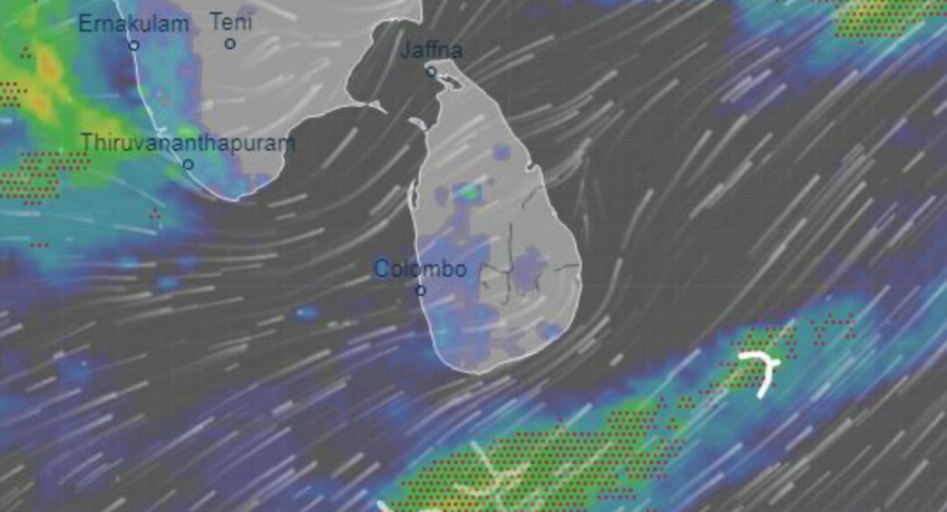අද ත් ප්රදේශ රැසකට තද වැසි