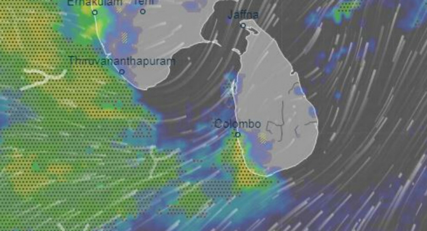 ප්රදේශ රැසකට අද ත් තද වැසි