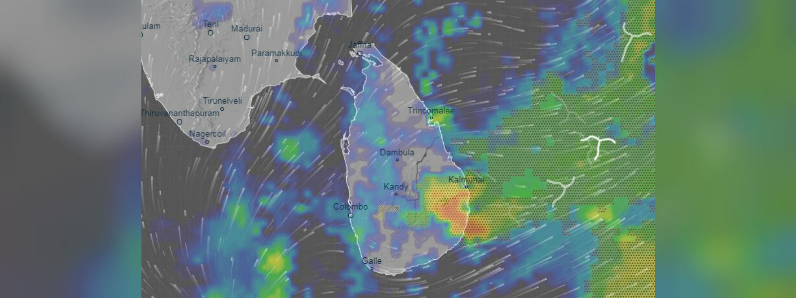 පළාත් කිහිපයකට අද රාත්‍රියේ තද වැසි 
