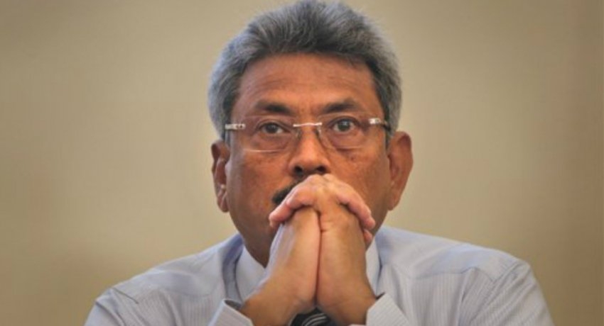 ගෝඨාභය සිංගප්පුරුව බලා පිටත්ව යයි