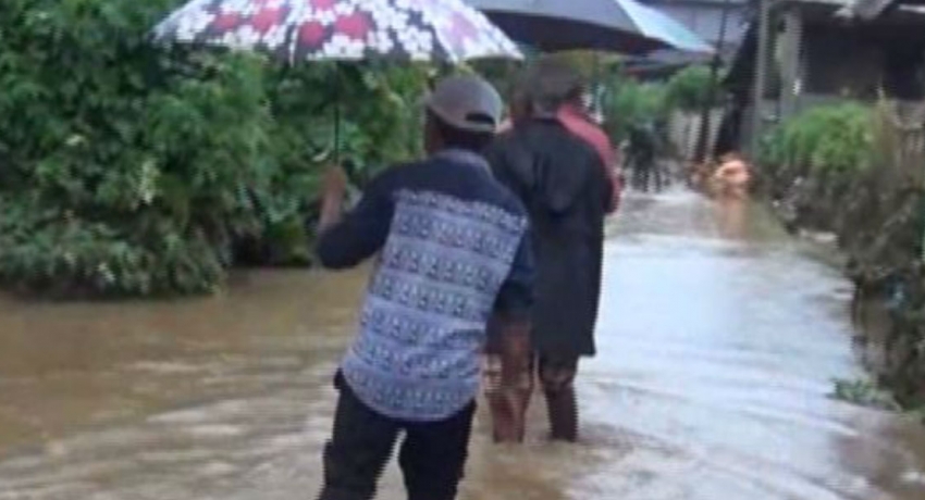 මහ වැස්සත් සමග බගවන්තලාවට ආපදා
