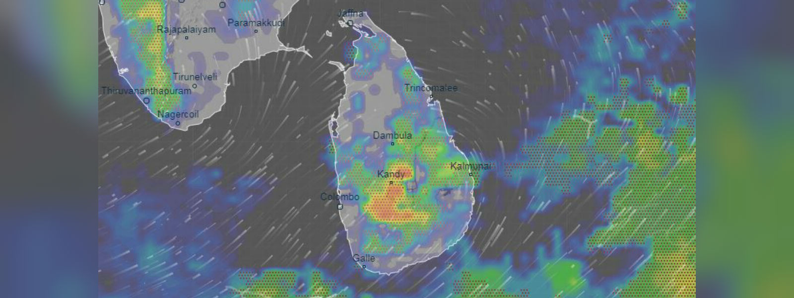 සබරගමුව, මධ්‍යම, ඌව සහ දකුණු පළාත්වලට අද තද වැසි