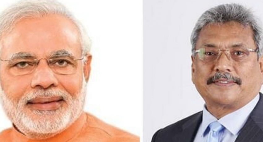 නව ජනපති ඉන්දීය අගමැතිගේ ඇරයුම පිළිගනී