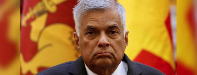 රනිල් වික්‍රමසිංහ අගමැති ධුරයට සමුදීමට තීරණය කරයි