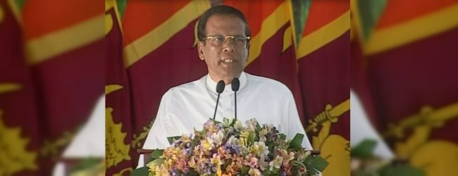ආරක්ෂක අංශවල කැපවීම අගය කළ යුතුයි - ජනපති  